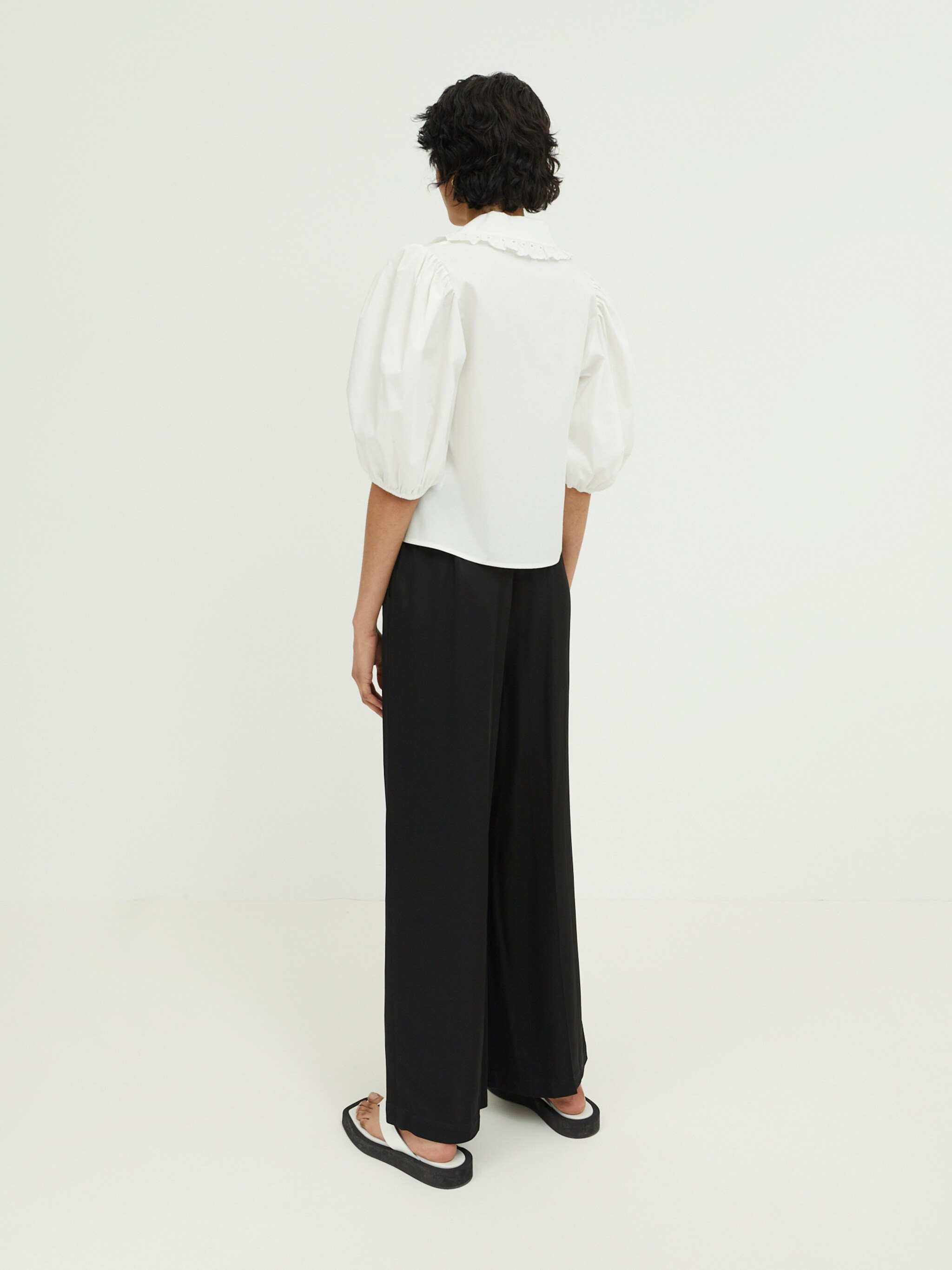 EDITED Producten Blouse 'Adele' Wit