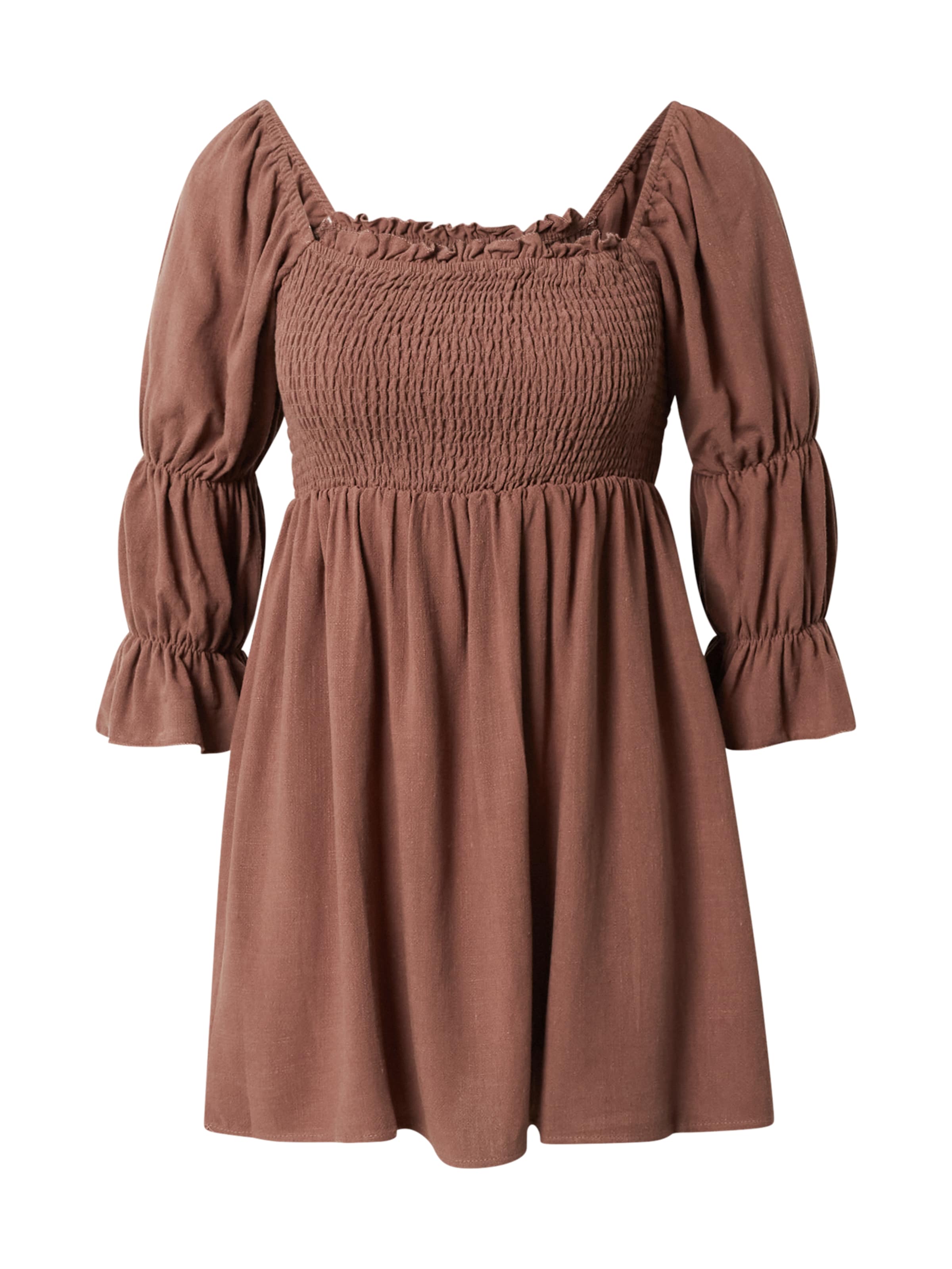 Nasty Gal Dress in Brown: front