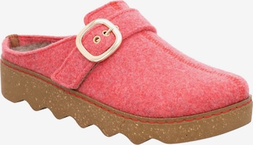 ROHDE Hausschuh in Rot: Vorderseite