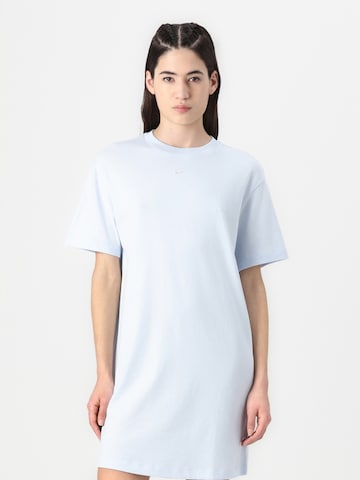 Nike Sportswear Šaty 'ESSNTL' - Modrá: predná strana
