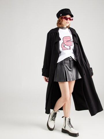 Karl Lagerfeld Sweatshirt i vit