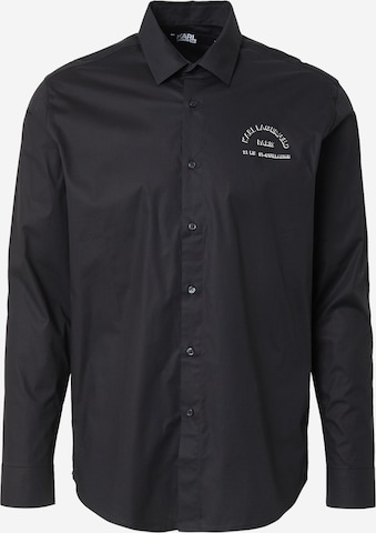 Karl Lagerfeld Regular Fit Paita värissä musta: etupuoli