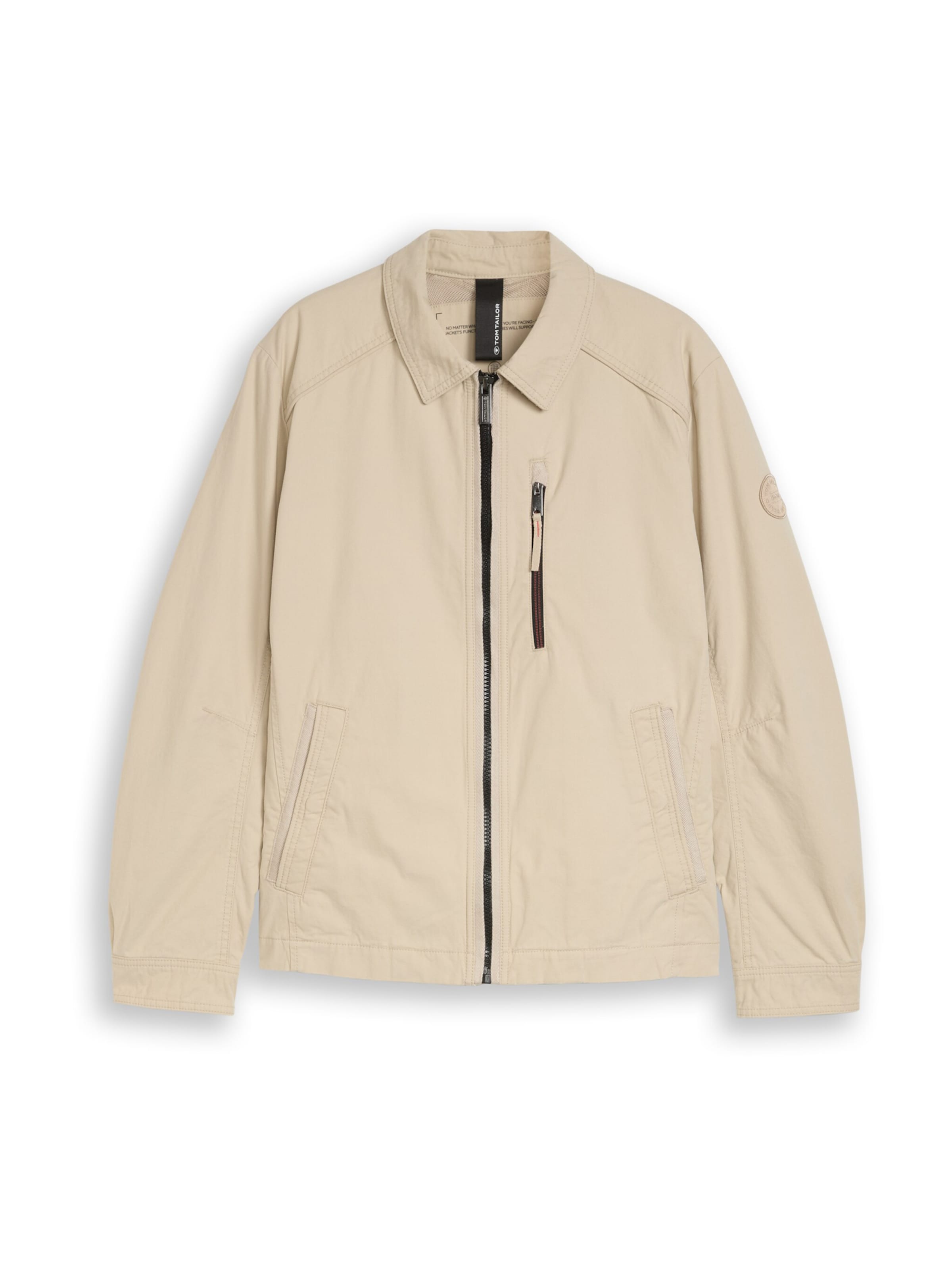 Veste mi-saison TOM TAILOR en beige : devant