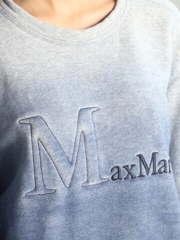 Weekend Max Mara Sweatshirt 'PAMPAS' i blå