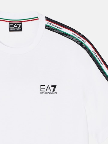 T-Shirt EA7 Emporio Armani en blanc
