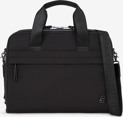 Karl Lagerfeld Mala de portátil 'KAMEO' em preto, Vista do artigo