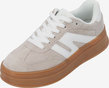 Palado Schnürschuh 'Palado Drotea' in Beige: Vorderseite