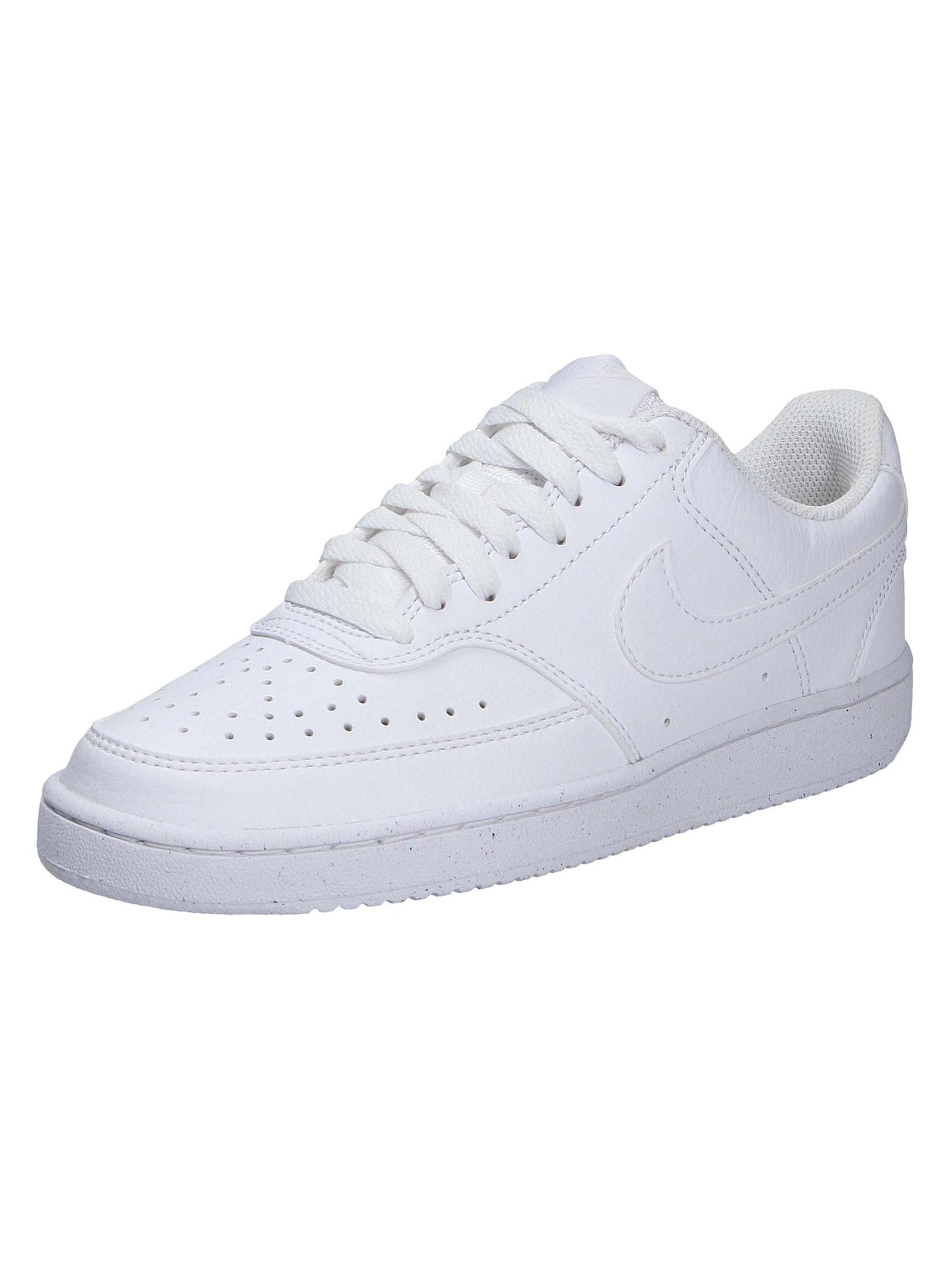 Sneaker low 'Court Vision' de la Nike Sportswear pe alb: față