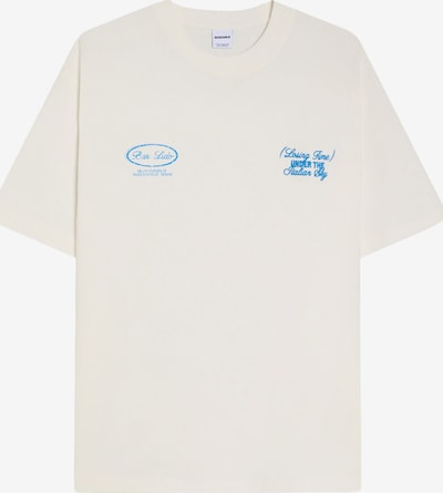 Bershka Paita 'BAR LIDO' koossa XS värissä taivaansininen / offwhite, Tuotenäkymä