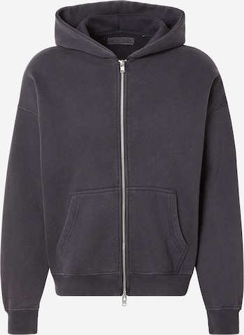 juoda Abercrombie & Fitch Džemperis 'ESSENTIAL': priekis