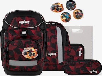 ergobag Backpack 'Schulranzen-Set pack Set' in Red: front