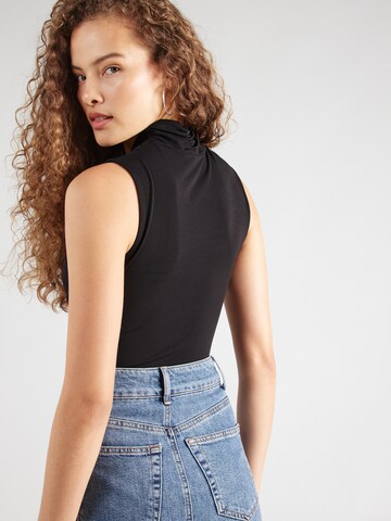 JDY Shirt Bodysuit 'MISTY' in Black