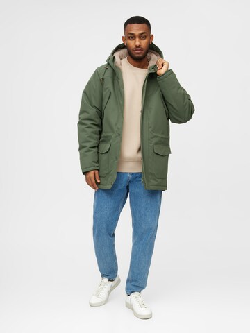 Parka d’hiver 'Festholm' Derbe en vert