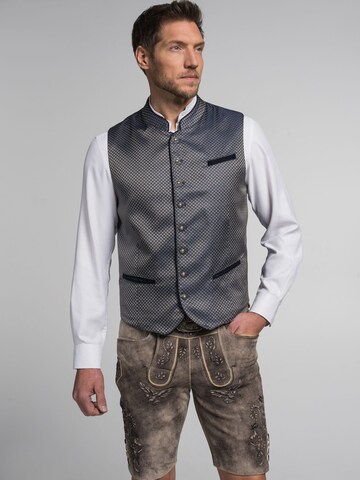 SPIETH & WENSKY Traditional Vest 'Agon' in Grey: front