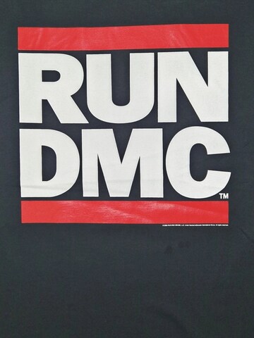 RUN DMC - Camiseta 'RUN DMC Logo T-Shirt' en negro