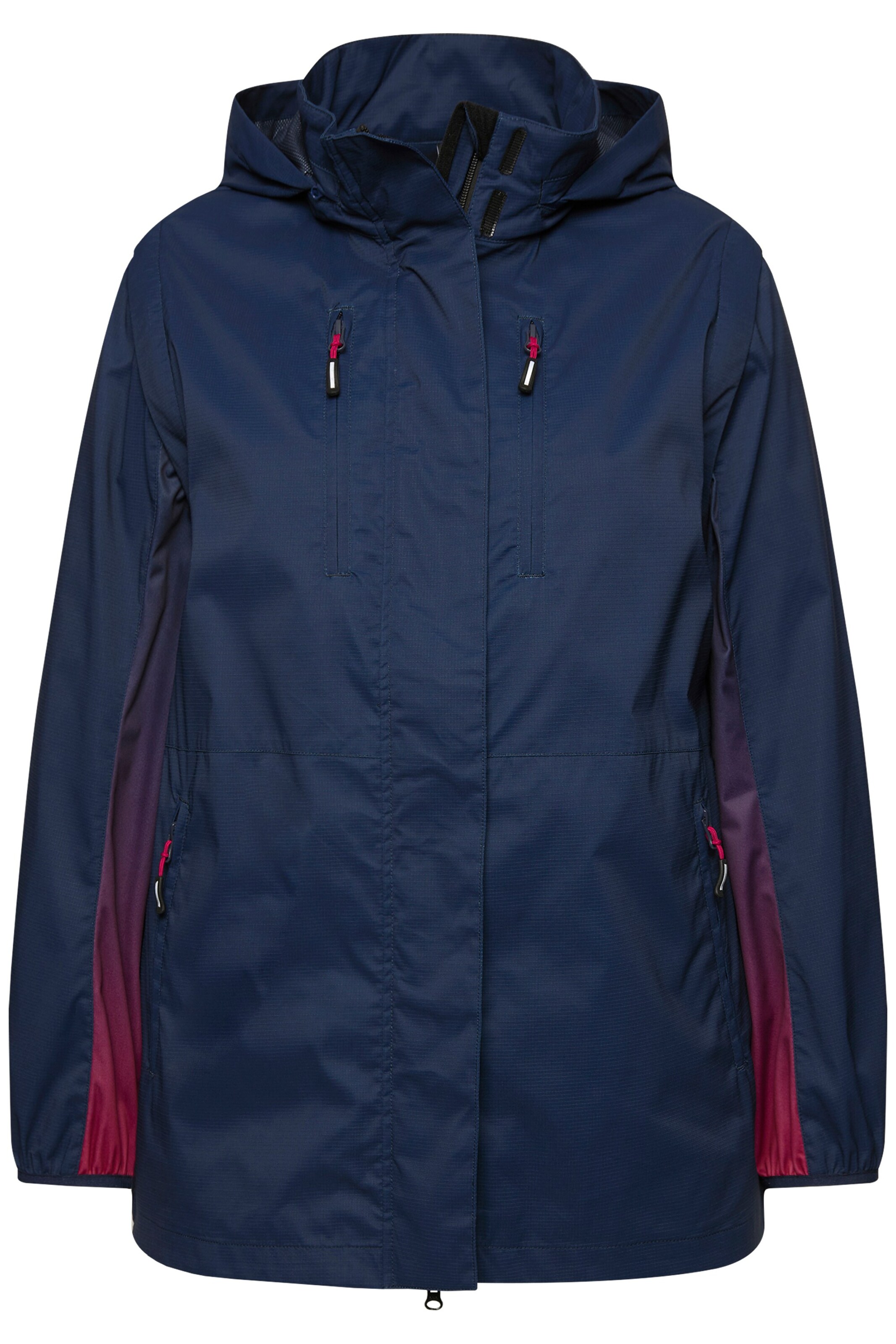 Ulla Popken Funktionsjacke in Blau: Vorderseite