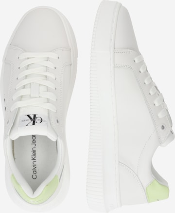 Sneaker low de la Calvin Klein Jeans pe alb