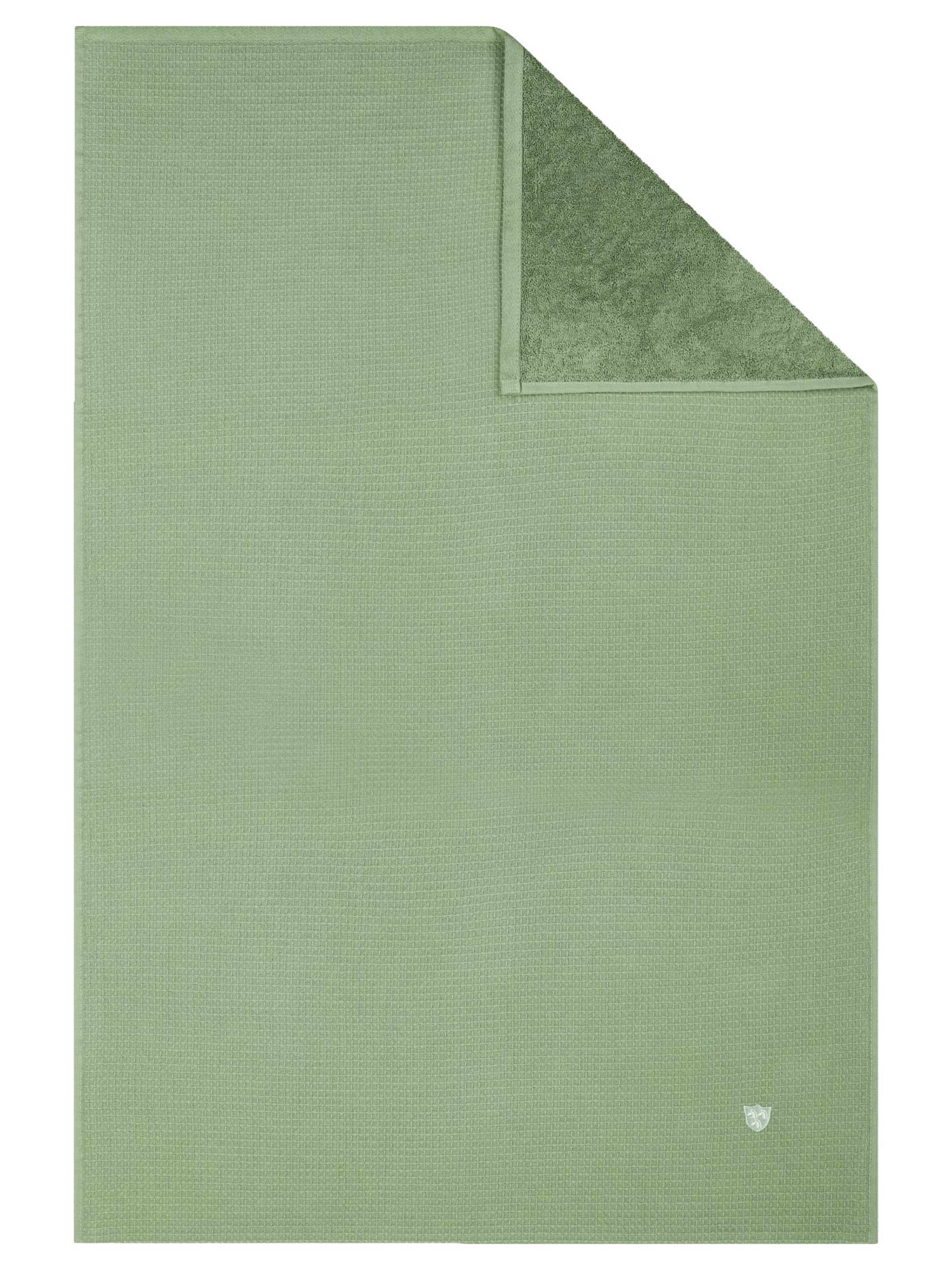 ROSS Towel 'Pique' in Green
