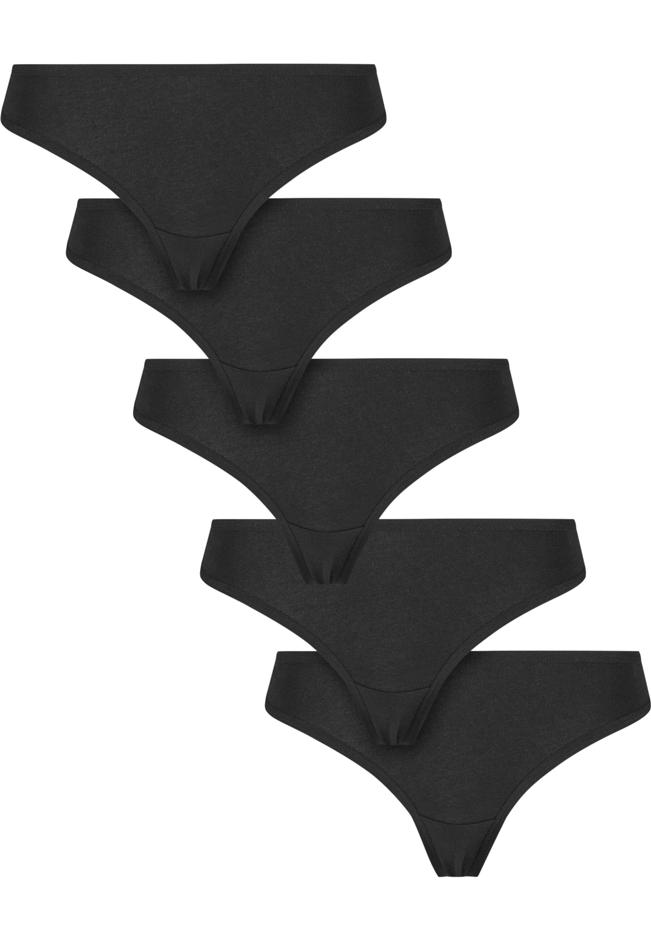 Urban Classics Стринги в Черный: спереди