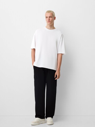 Bershka Loosefit Gargohousut värissä musta