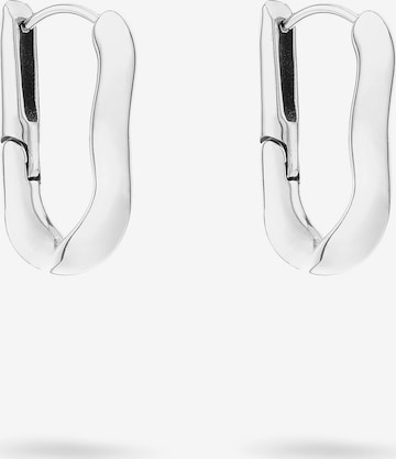 Boucles d'oreilles Liebeskind Berlin en argent : devant