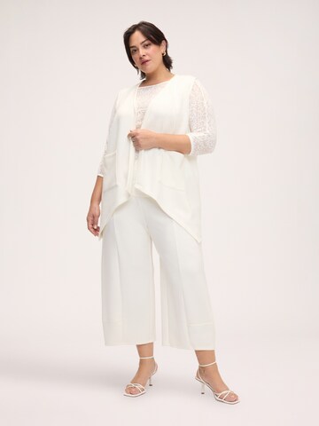Gilet de costume Fiorella Rubino en blanc
