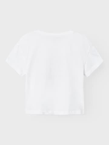 NAME IT - Camiseta 'HAMBI' en blanco