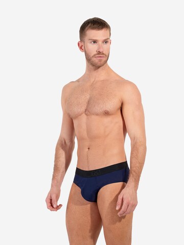 Slip ' Supersoft ' HOM en bleu : devant
