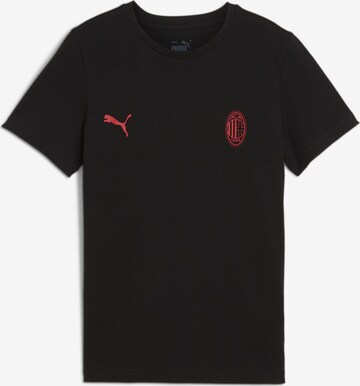 PUMA Functioneel shirt 'AC Milan ESSENTIALS' in Zwart: voorkant