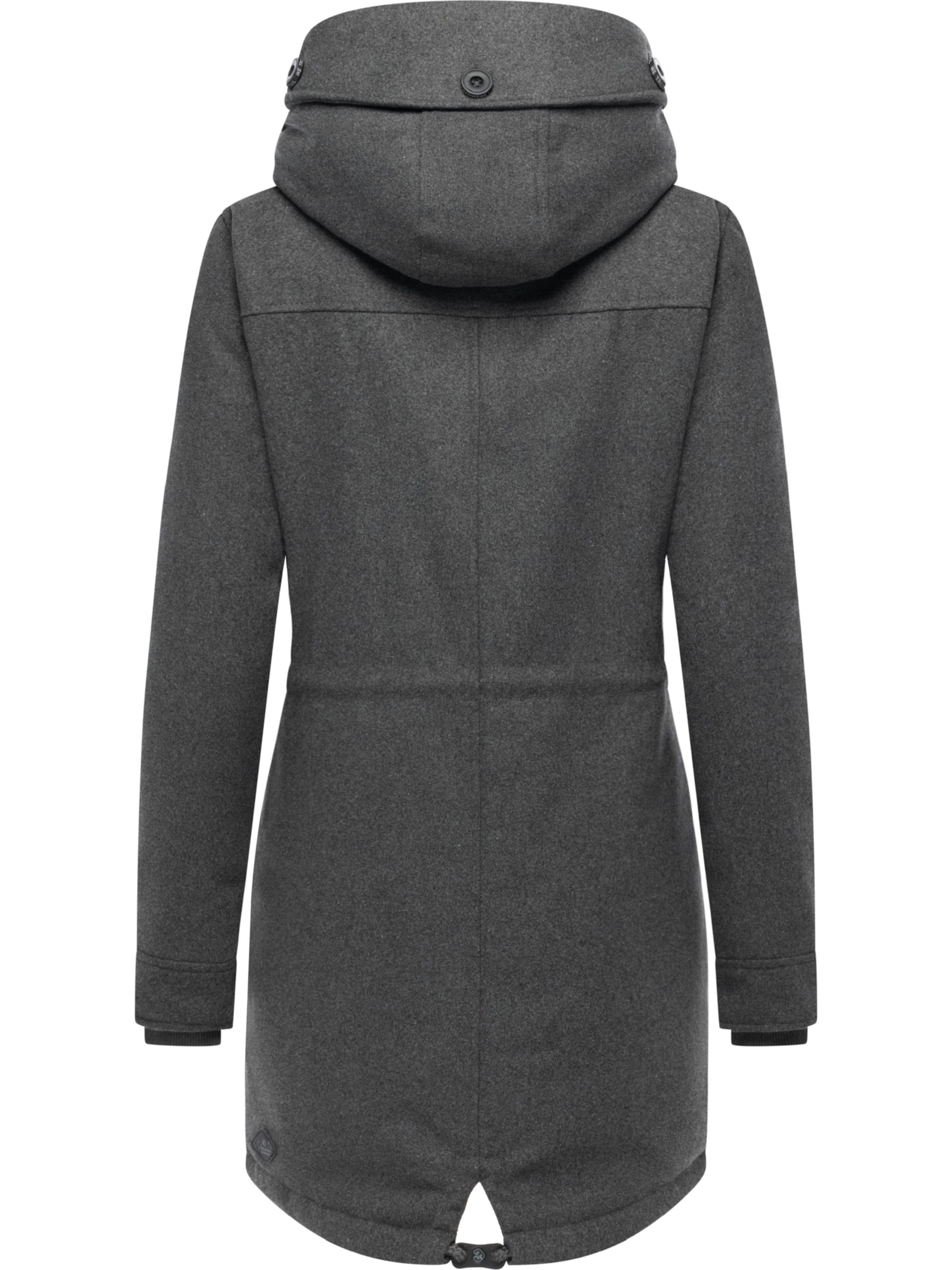 Ragwear Zimný kabát 'Ellba' - Sivá