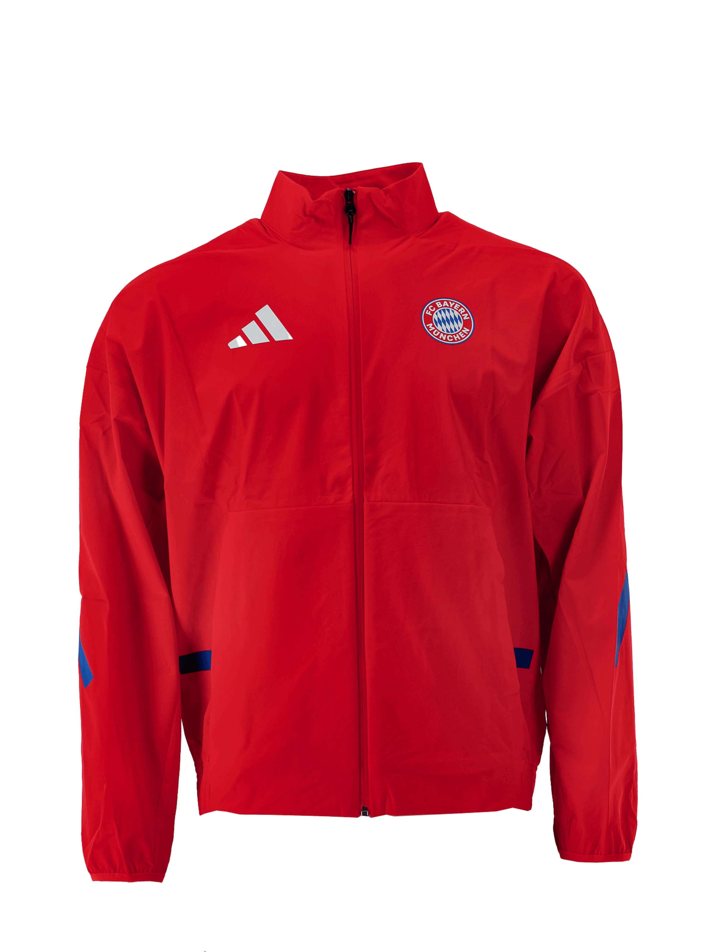 ADIDAS PERFORMANCE Athletic Jacket in Red: front