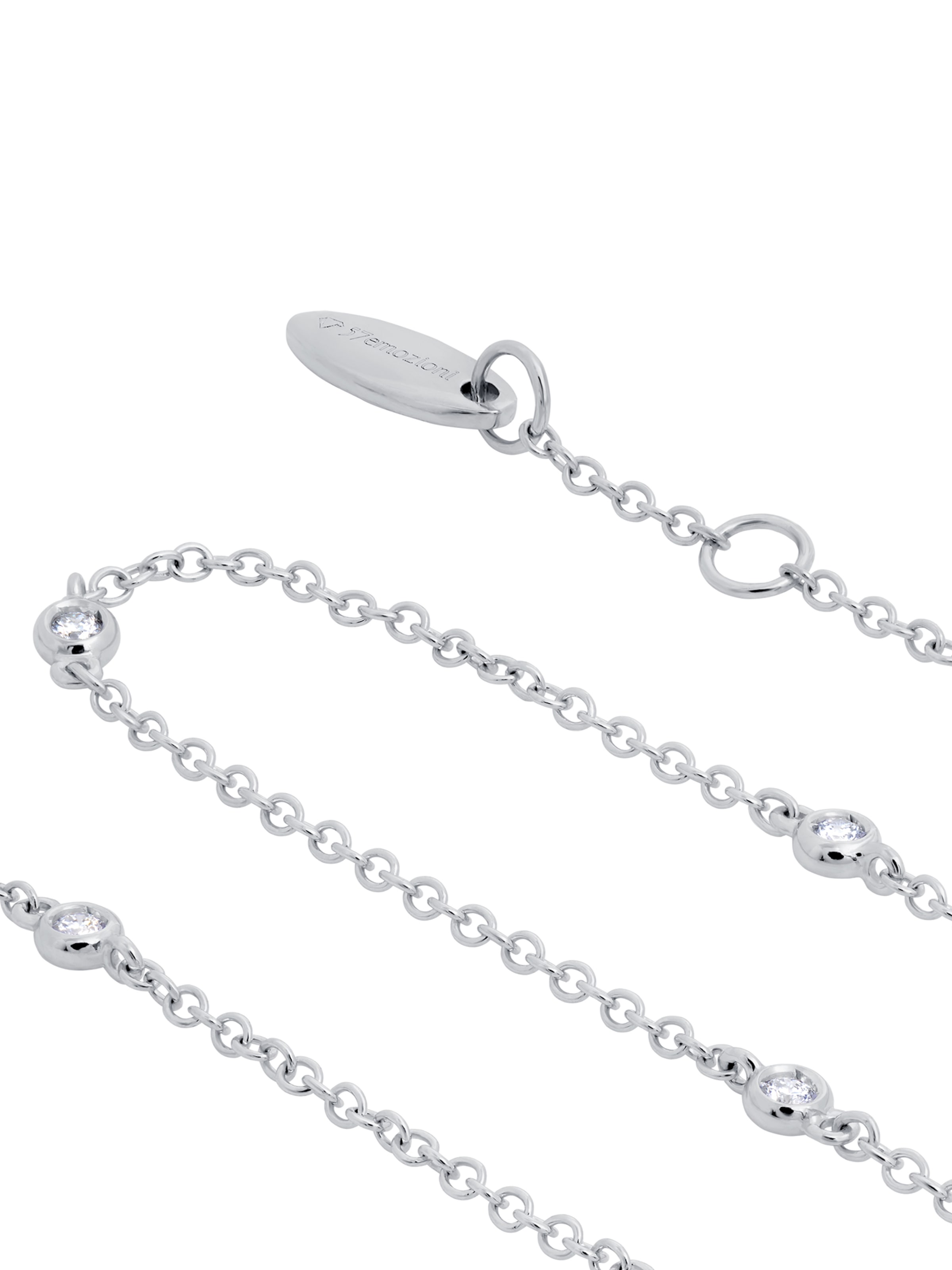 57emozioni Armband 'Diamond' in Zilver