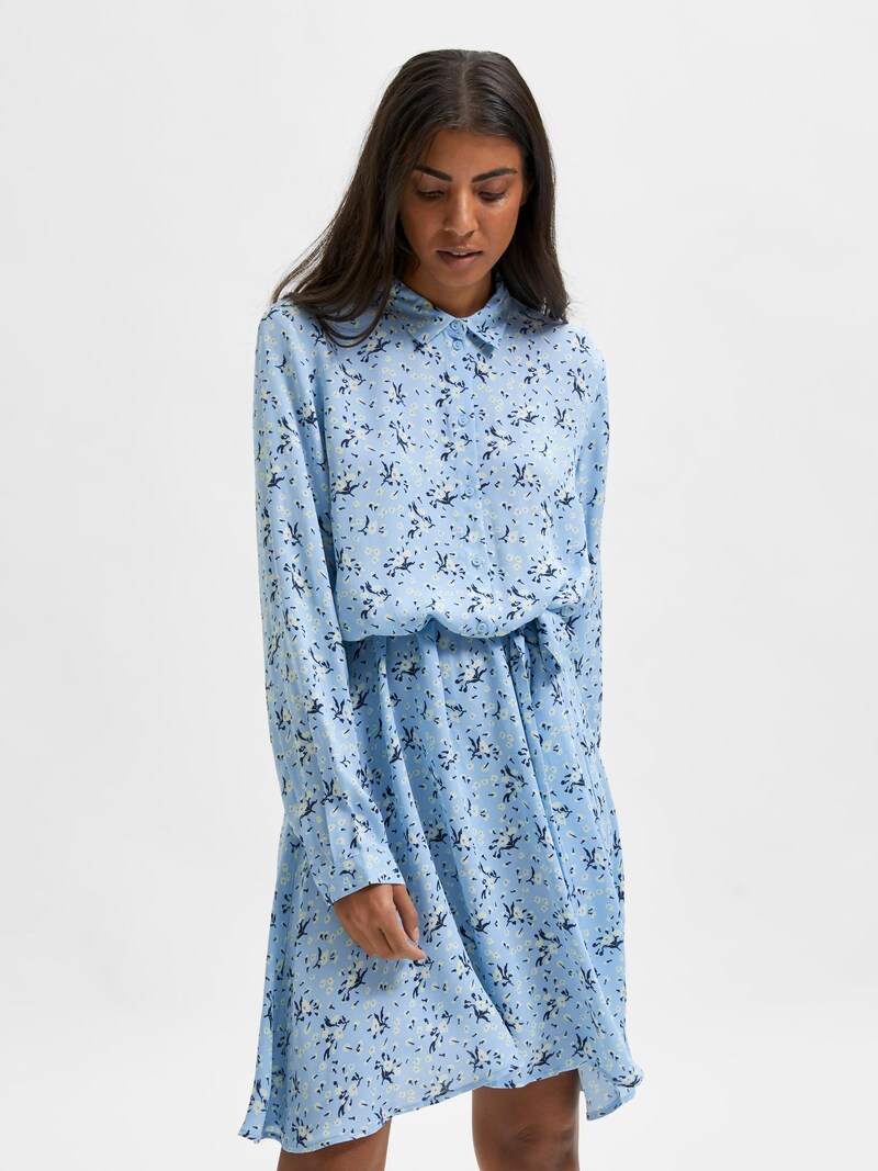 SELECTED FEMME Shirt dresses Light Blue