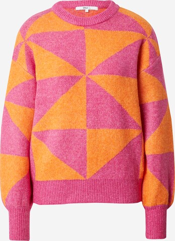 Pullover 'Georgina' di ONLY in rosa: frontale