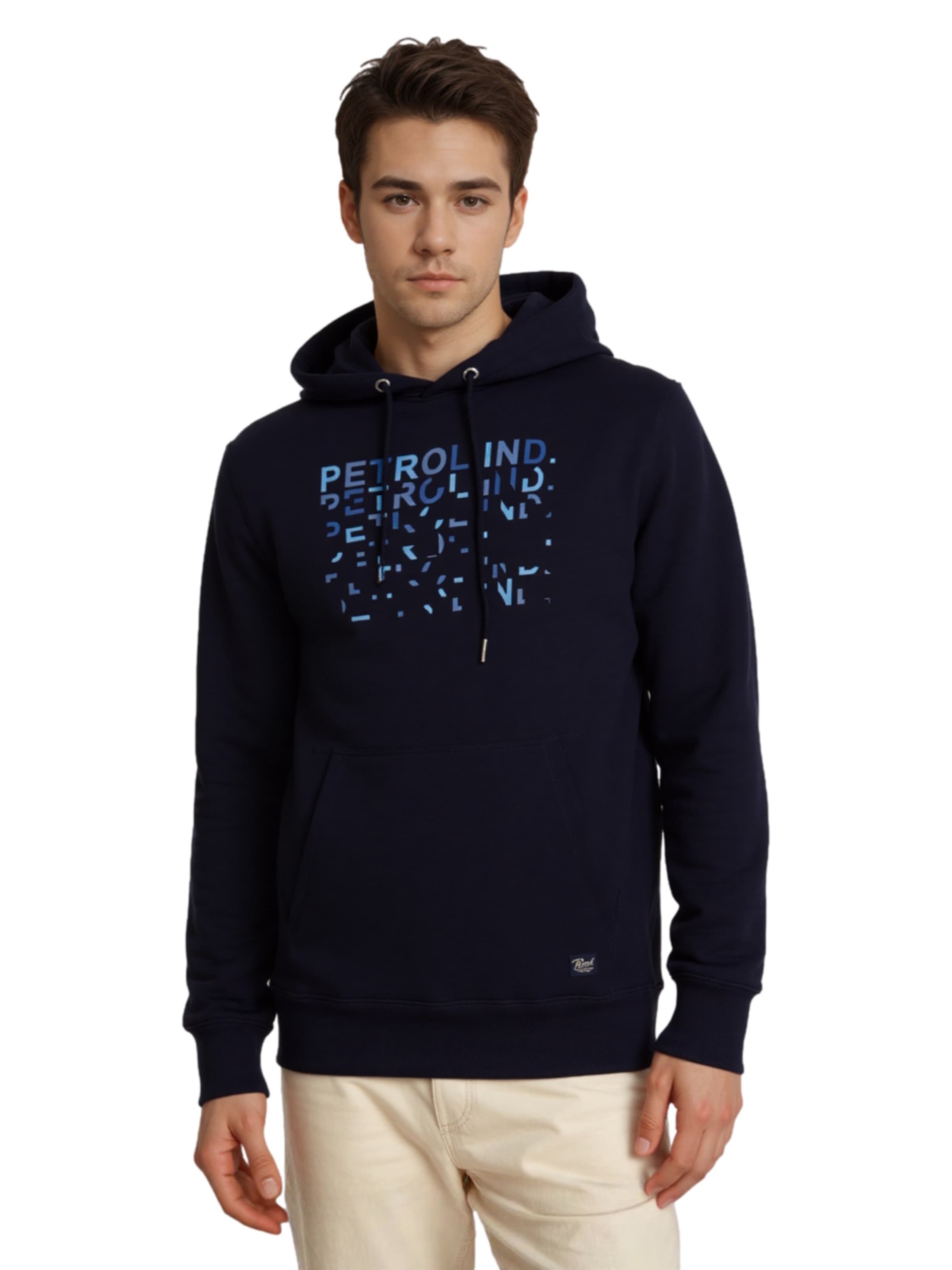 Petrol Industries Sweatshirt in Black: front