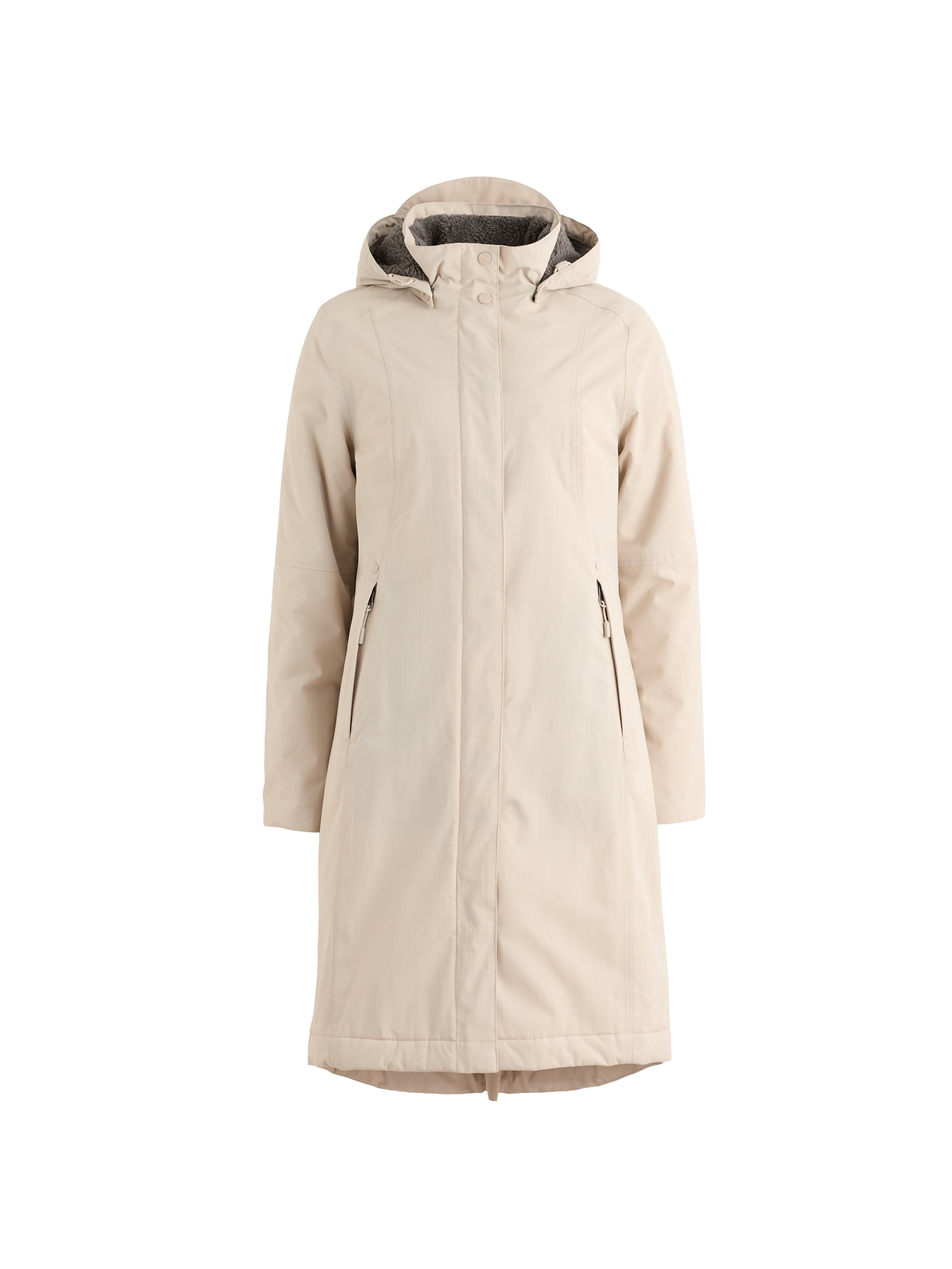 Seasalt Cornwall Funktionsfrakke ' Janelle ' i beige: forside