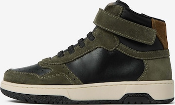 Nero Giardini Sneakers in Groen: voorkant