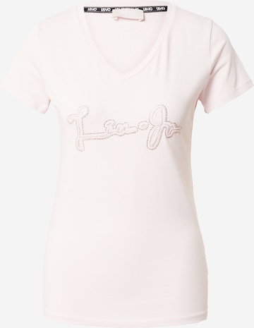 rozā Liu Jo T-Krekls: no priekšpuses