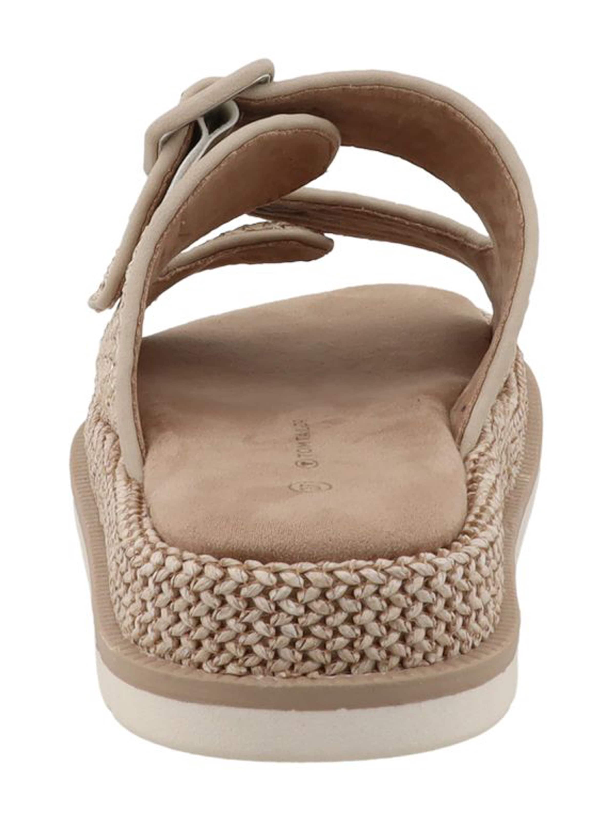 TOM TAILOR Papucs - bézs