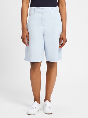 Cambio Regular Trousers 'Adrienne' in Blue: front