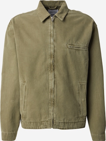 DAN FOX APPARELPrijelazna jakna 'Laurenz' - zelena boja: prednji dio