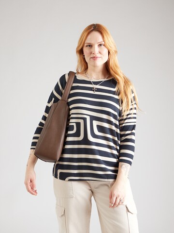 ONLY Carmakoma Tričko 'CARALBA' – černá: přední strana