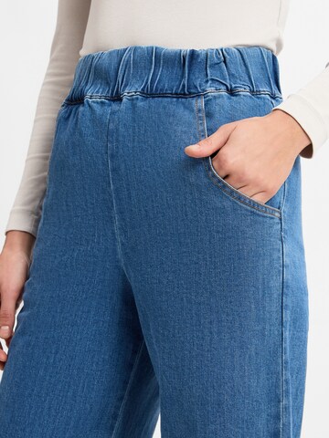 Marie Lund Wide Leg Jeans in Blau