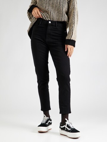 Coupe slim Jean Dorothy Perkins en noir : devant