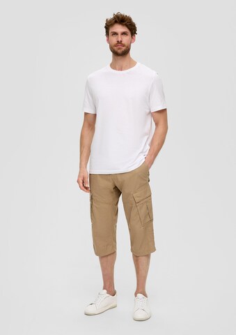 s.Oliver Regular Cargohose in Braun