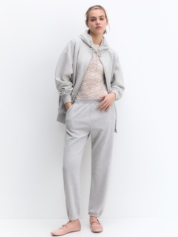 Pull&Bear Tapered Hose in Grau