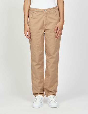 Gang Regular Pants in Beige: front