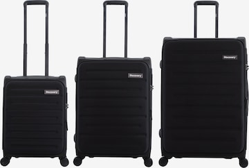 Discovery Suitcase Set 'MOTION' in Black: front