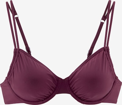 Top per bikini LASCANA di colore bacca, Visualizzazione prodotti