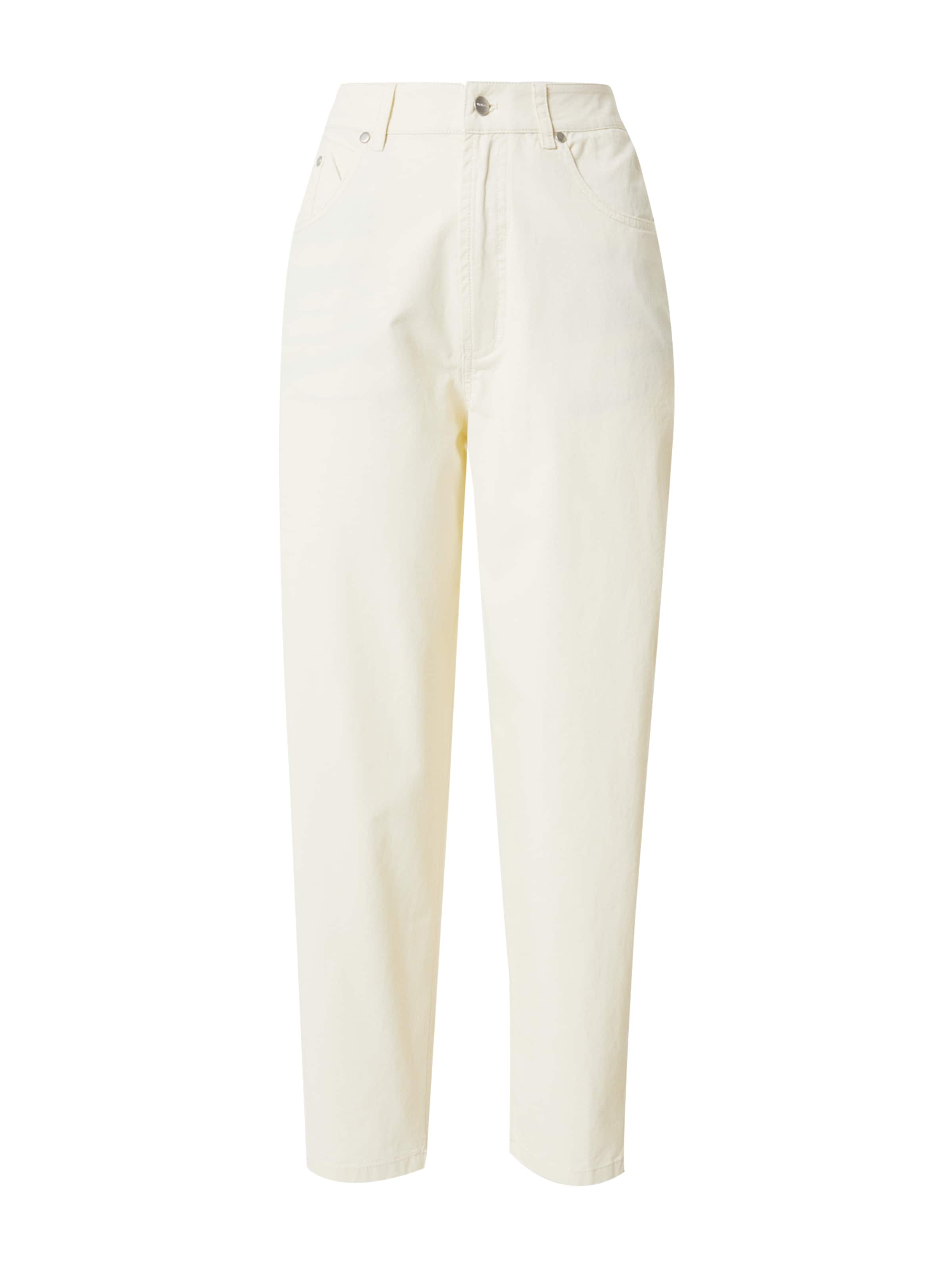 Wemoto Tapered Jeans 'Claire' in White: front